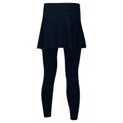 Юбка для бадминтона с компрессионными чулками (черная) Li-NING ASKQ216-1