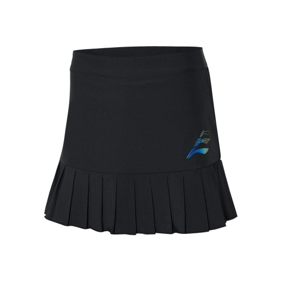 Юбка для бадминтона (черн) Li-NING ASKR202-2
