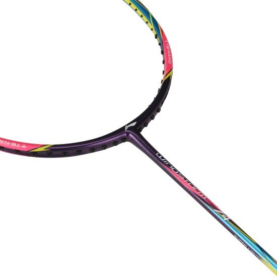 Ракетка для бадминтона Li-Ning WindStorm 74 желт/роз AYPQ004-1