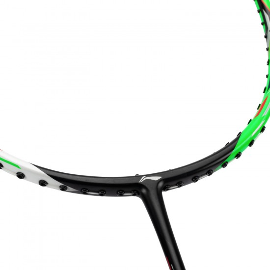 Ракетка для бадминтона Li-Ning Halbertec 3000 (5U) белый/зеленый AYPV011-5