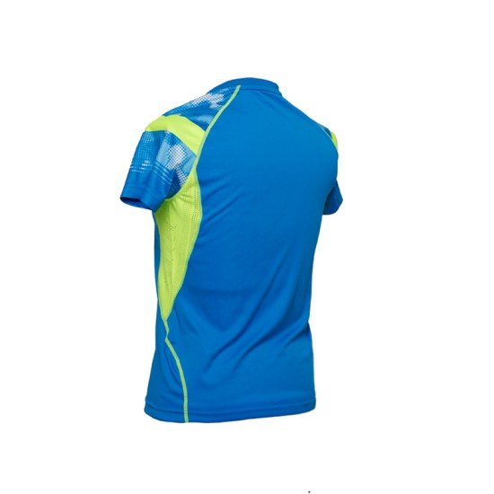 Футболка детская для бадминтона (голубая) Li-NING AAYM032-1