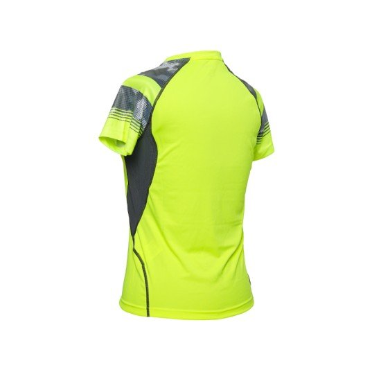 Футболка детская для бадминтона (салатовая) Li-NING AAYM032-3