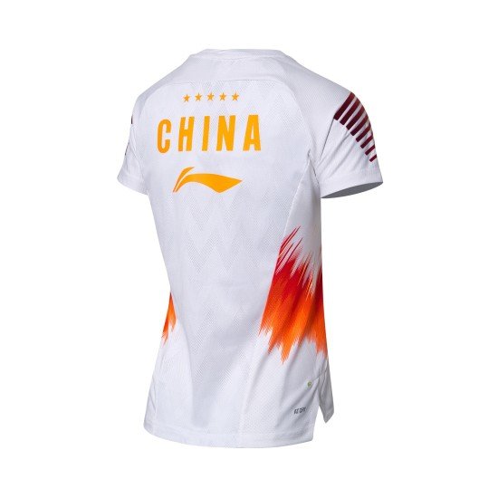 Футболка женская для бадминтона нац. сборной (бел) Li-NING AAYN006-5