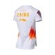 Футболка женская для бадминтона нац. сборной (бел) Li-NING AAYN006-5