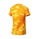Футболка женская для бадминтона (оранжевая) Li-NING AAYN074-2