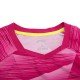 Футболка женская для бадминтона (розовая) Li-NING AAYN074-3