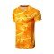 Футболка мужская для бадминтона (оранжевая) Li-NING AAYN259-2