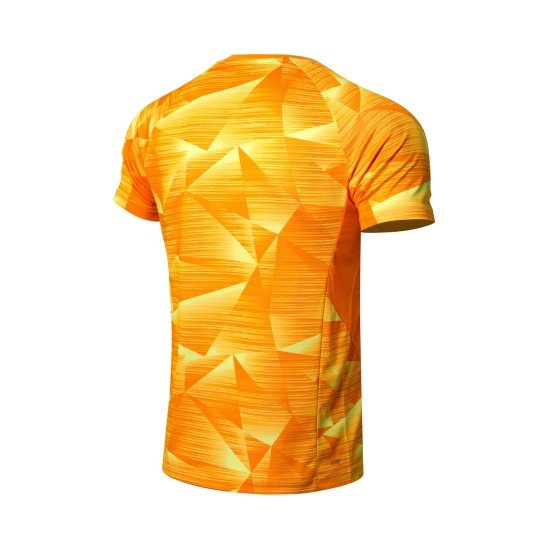 Футболка мужская для бадминтона (оранжевая) Li-NING AAYN259-2
