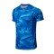 Футболка мужская для бадминтона (синяя) Li-NING AAYN259-4
