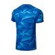 Футболка мужская для бадминтона (синяя) Li-NING AAYN259-4