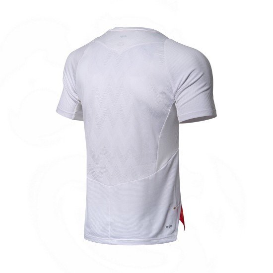 Футболка мужская для бадминтона нац. сборной (белая/красн) Li-NING AYAN305-2
