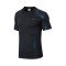 Футболка мужская для бадминтона Combat (черная) Li-NING AAYN309-1