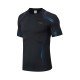 Футболка мужская для бадминтона Combat (черная) Li-NING AAYN309-1