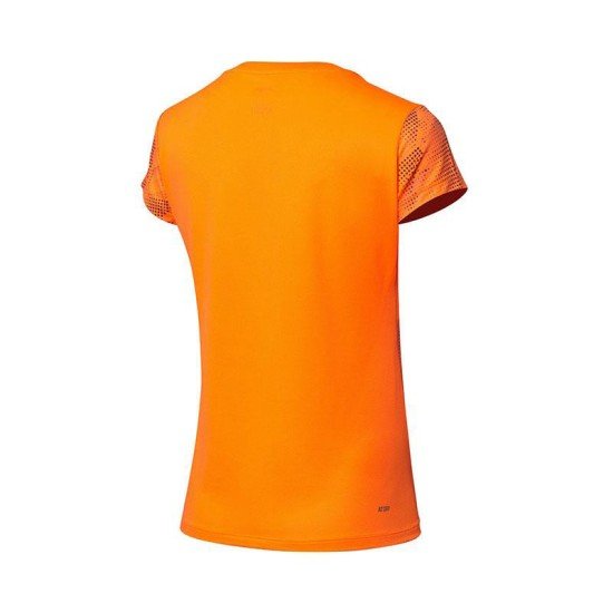 Футболка женская соревновательная (ярко-оранжевая) Li-NING AAYP046-4
