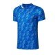 Футболка мужская для бадминтона соревновательная (синяя) Li-NING AAYP063-1
