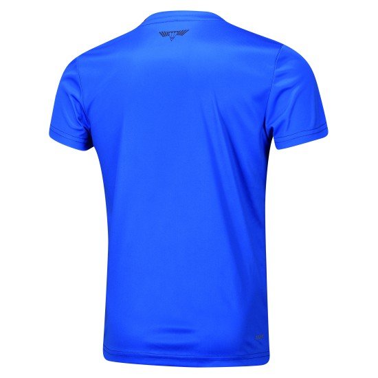 Футболка детская для бадминтона (синяя) Li-NING AAYP068-2