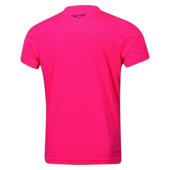 Футболка детская для бадминтона (красная) Li-NING AAYP068-3