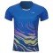 Футболка мужская для бадминтона соревновательная (синяя) Li-NING AAYP073-1