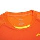 Футболка мужская для бадминтона (оранжевая синяя) Li-NING AAYP073-2