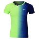 Футболка женская для бадминтона (салат/черн) Li-NING AAYP096-2