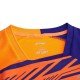 Футболка женская для бадминтона (оранж/син) Li-NING AAYP136-4