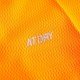 Футболка женская для бадминтона (оранж/син) Li-NING AAYP136-4