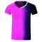 Футболка мужская для бадминтона  (роз/черн) Li-NING AAYP283-3