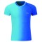Футболка мужская для бадминтона  (голуб/син) Li-NING AAYP283-5