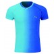 Футболка мужская для бадминтона  (голуб/син) Li-NING AAYP283-5