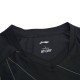 Футболка мужская для бадминтона тансформер  (черная) Li-NING AAYP315-1