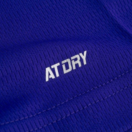 Футболка мужская для бадминтона соревновательная  (син/салат) Li-NING AAYP327-2