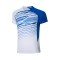 Футболка мужская для бадминтона соревновательная  (бел/син) Li-NING AAYP327-3