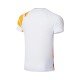 Футболка мужская для бадминтона (белая с узором) Li-NING AAYR193-3