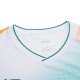 Футболка мужская для бадминтона (белая с узором) Li-NING AAYR193-3