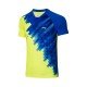 Футболка мужская для бадминтона (син/салат) Li-NING AAYR195-2