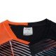 Футболка женская для бадминтона (черный/оранж) Li-NING AAYR200-3
