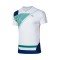 Футболка мужская для бадминтона (белая с узором) Li-NING AAYR201-2