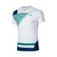 Футболка мужская для бадминтона (белая с узором) Li-NING AAYR201-2