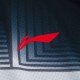 Футболка мужская для бадминтона соревновательная  (белая/черная) Li-NING AAYR377-1