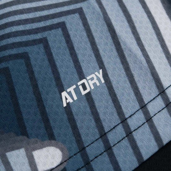 Футболка женская для бадминтона для соревнований (бело/черная) Li-NING AAYR378-1