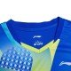 Футболка мужская для бадминтона соревновательная  (синяя) Li-NING AAYS063-2