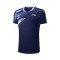 Футболка мужская для бадминтона (синяя) Li-NING AAYV025-1