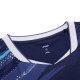 Футболка мужская для бадминтона (синяя) Li-NING AAYV025-1