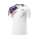 Футболка мужская для бадминтона (белая) Li-NING AAYV025-2