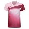 Футболка женская для бадминтона (розовая) Li-NING AAYV156-4