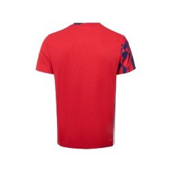 Футболка мужская для бадминтона (красная) Li-NING AAYW051-4
