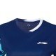 Футболка женская для бадминтона (сине-фиолетовая) Li-NING AAYW052-3