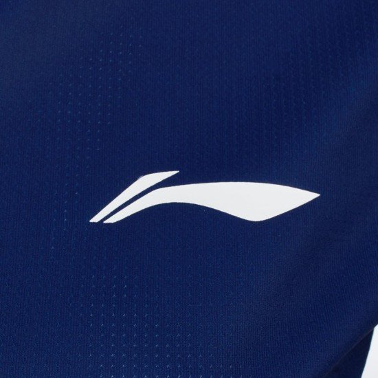 Футболка женская для бадминтона (сине-фиолетовая) Li-NING AAYW052-3
