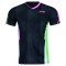 Футболка мужская для бадминтона (черная) Li-NING AAYW059-1