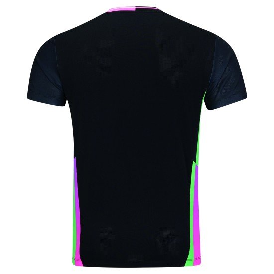 Футболка мужская для бадминтона (черная) Li-NING AAYW059-1